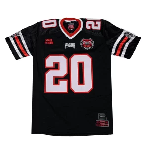 FOOTBALL TEE T SHIRT UNLIMITED STRUGGLE X 5TATE OF MIND NUOVO TAGLIA XL