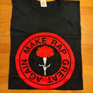 TEE T SHIRT MXRXGXA BLACK LOGO RED TAGLIA XL NUOVA