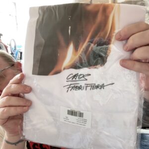 t-shirt TEE FABRI FIBRA CAOS TAGLIA L NUOVA SIGILLATA MAI USATA
