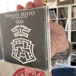 CD SANGUE MISTO SXM STAMPA MINOIA BLACK DJ GRUFF NEFFA DEDA