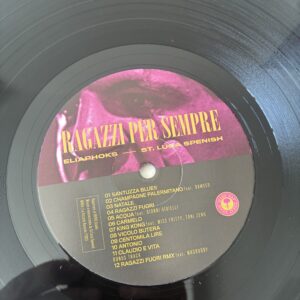 LP ELIAPHOKS ST. LUCA SPENISH RAGAZZI PER SEMPRE BLACK MXRXGXA NO COVER MAI SUONATO